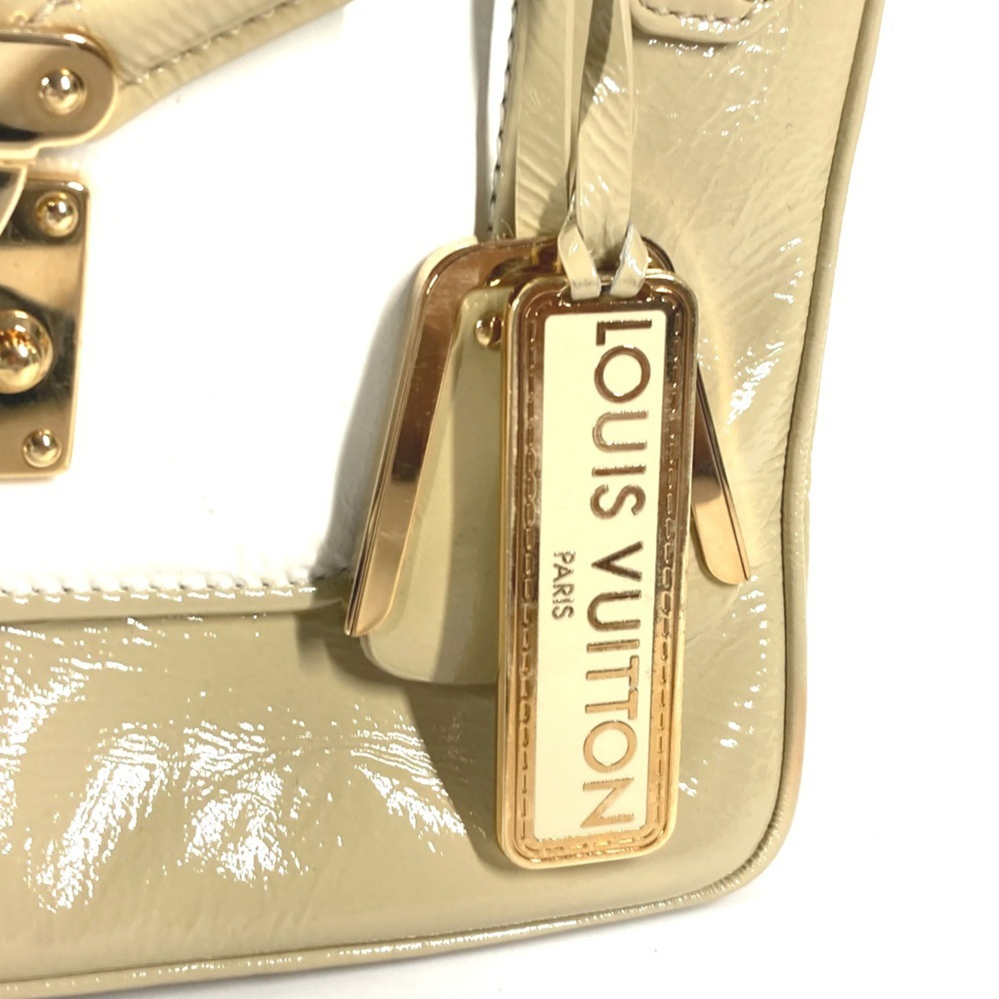 LOUIS VUITTON M92547 Sac Bicolor Shoulder Bag Handbag Enamel Women's Beige