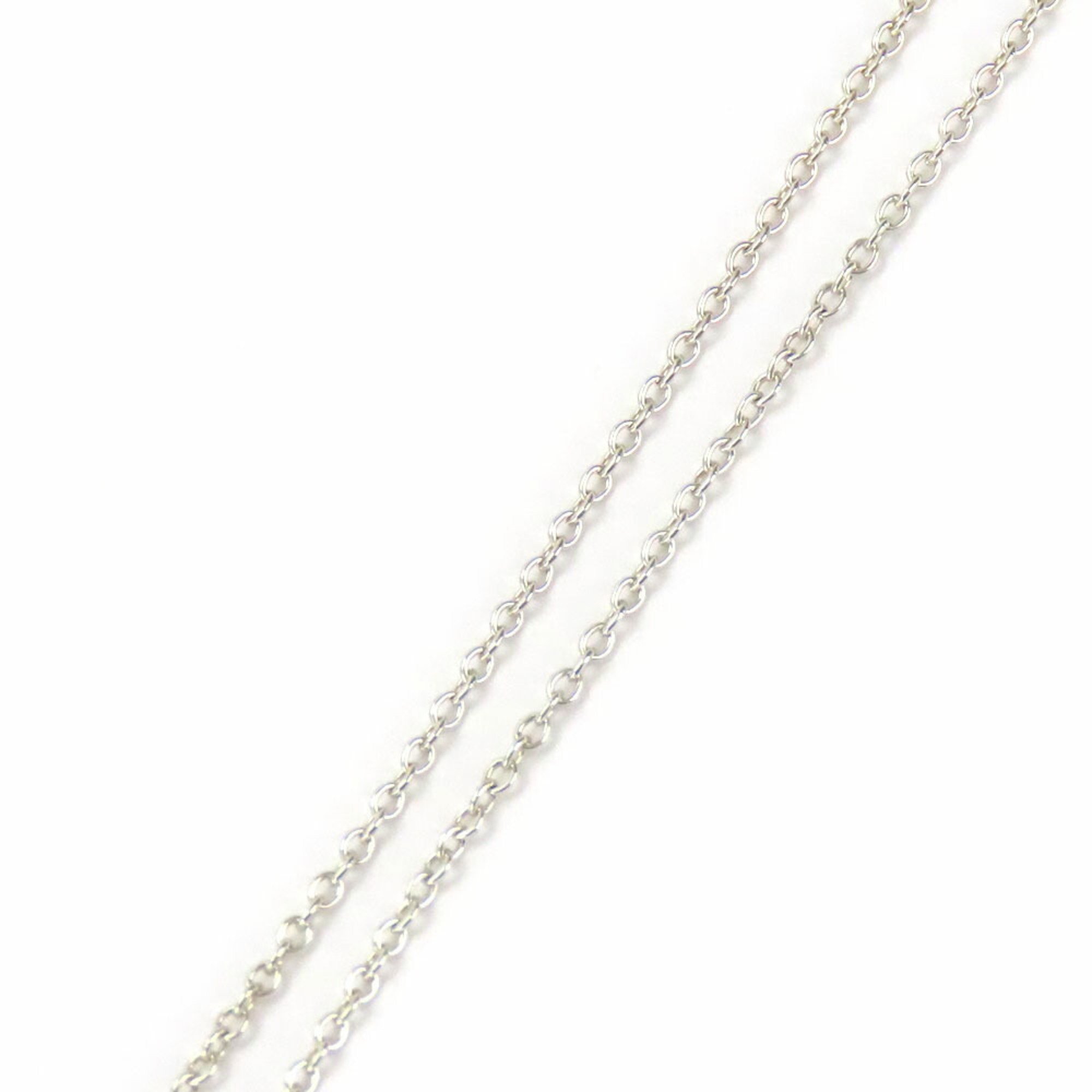 Tiffany Necklace Full Heart Silver 925 Approx. 4.2g Elsa Peretti Women's TIFFANY&Co.