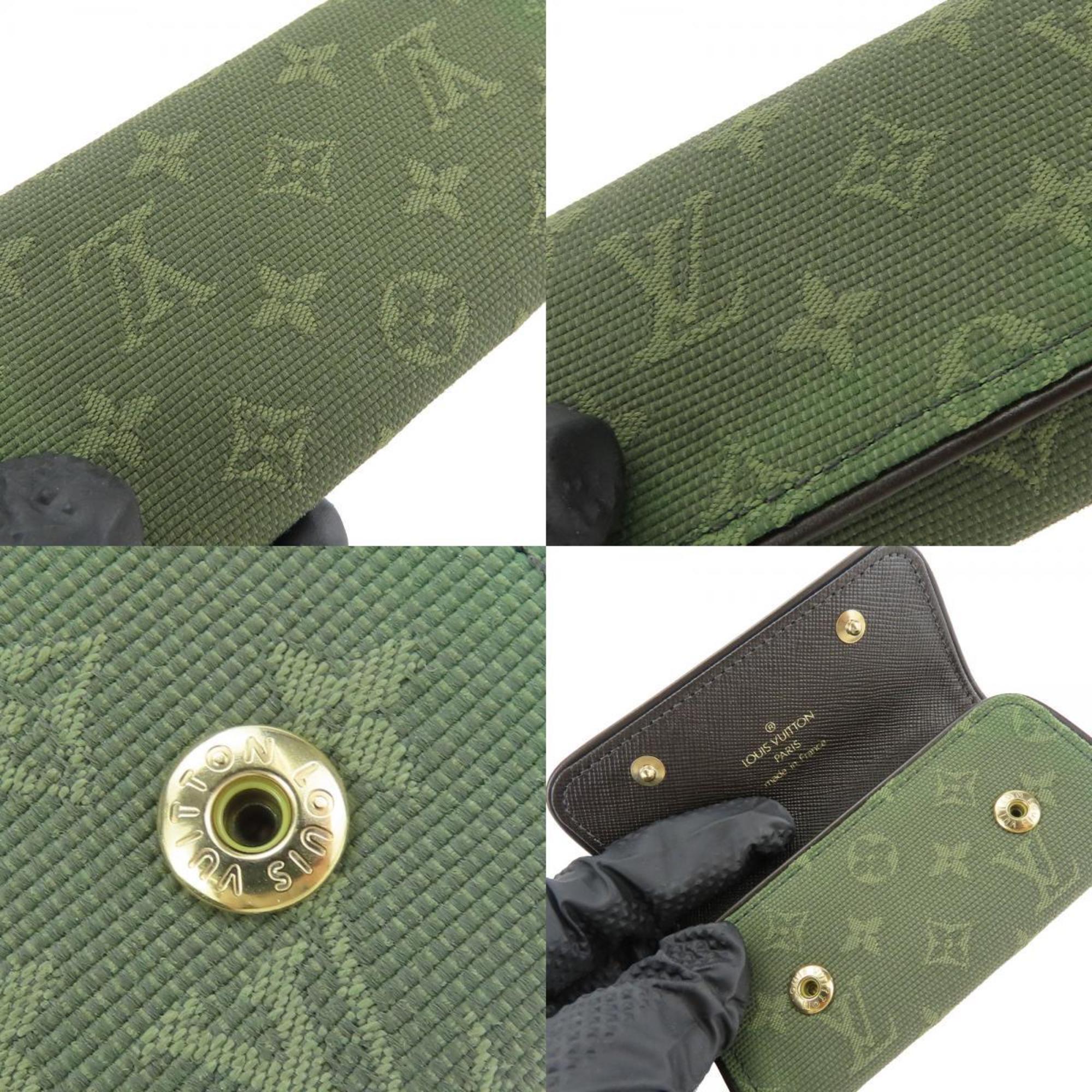 Louis Vuitton Key Case Multicle 4 M92431 Monogram TST Khaki Accessories Women's Men's LOUIS VUITTON