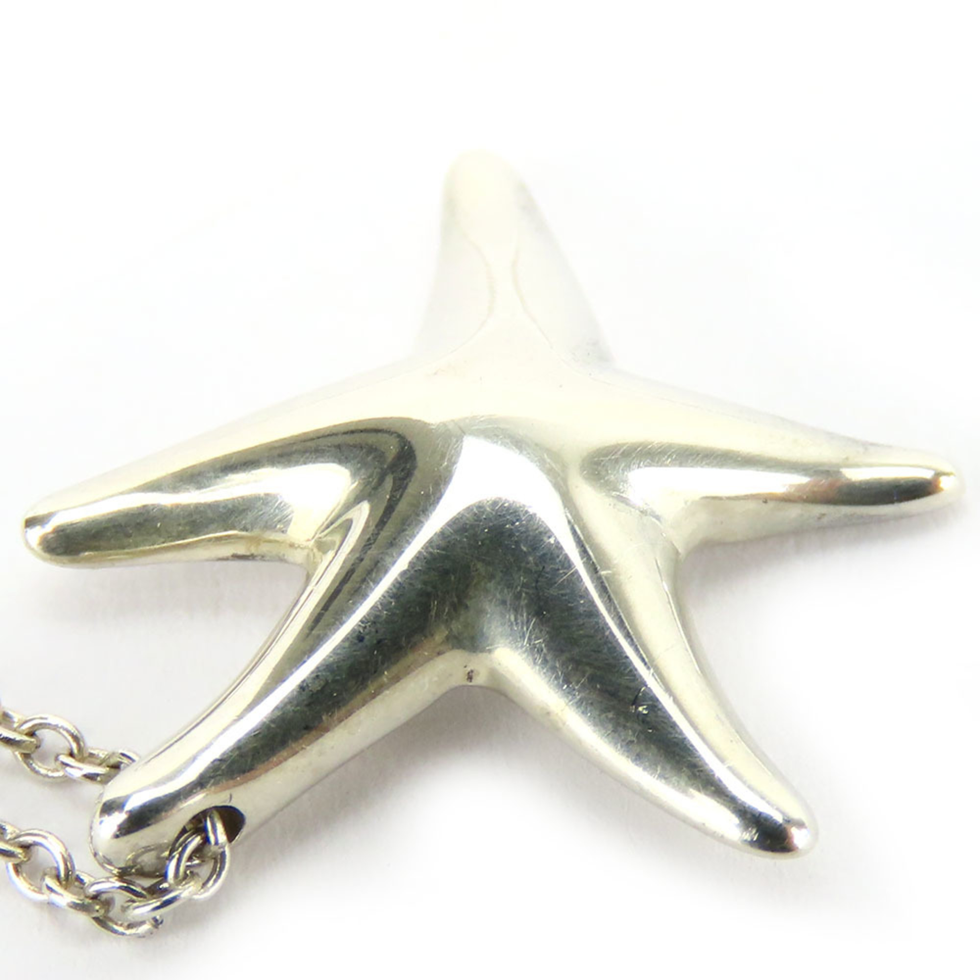 Tiffany Necklace Starfish Silver 925 Approx. 2.8g Women's TIFFANY&Co.