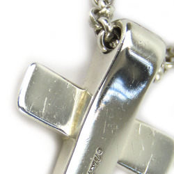 Tiffany Necklace Cross Silver 925 Approx. 10.6g Paloma Picasso Women's TIFFANY&Co.