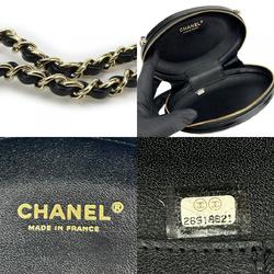 Chanel Shoulder Bag La Pausa Leather Black V Stitch 26 Series Chain Women's CHANEL