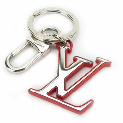 Louis Vuitton Keychain Portocle M63769 LV Chromatic Metal Red Silver Accessories Women's LOUIS VUITTON