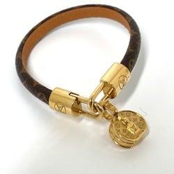 LOUIS VUITTON M6442F Monogram Bracelet LV Tribute Boite Chapeau Canvas Women's Brown