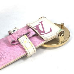 LOUIS VUITTON M9627 Monogram Multicolor Santur T&B Belt Canvas Women's Blanc White