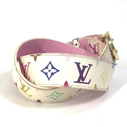 LOUIS VUITTON M9627 Monogram Multicolor Santur T&B Belt Canvas Women's Blanc White