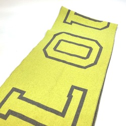 LOUIS VUITTON MP2154 Echarpe City Fluo Scarf Wool Cashmere Men's Yellow