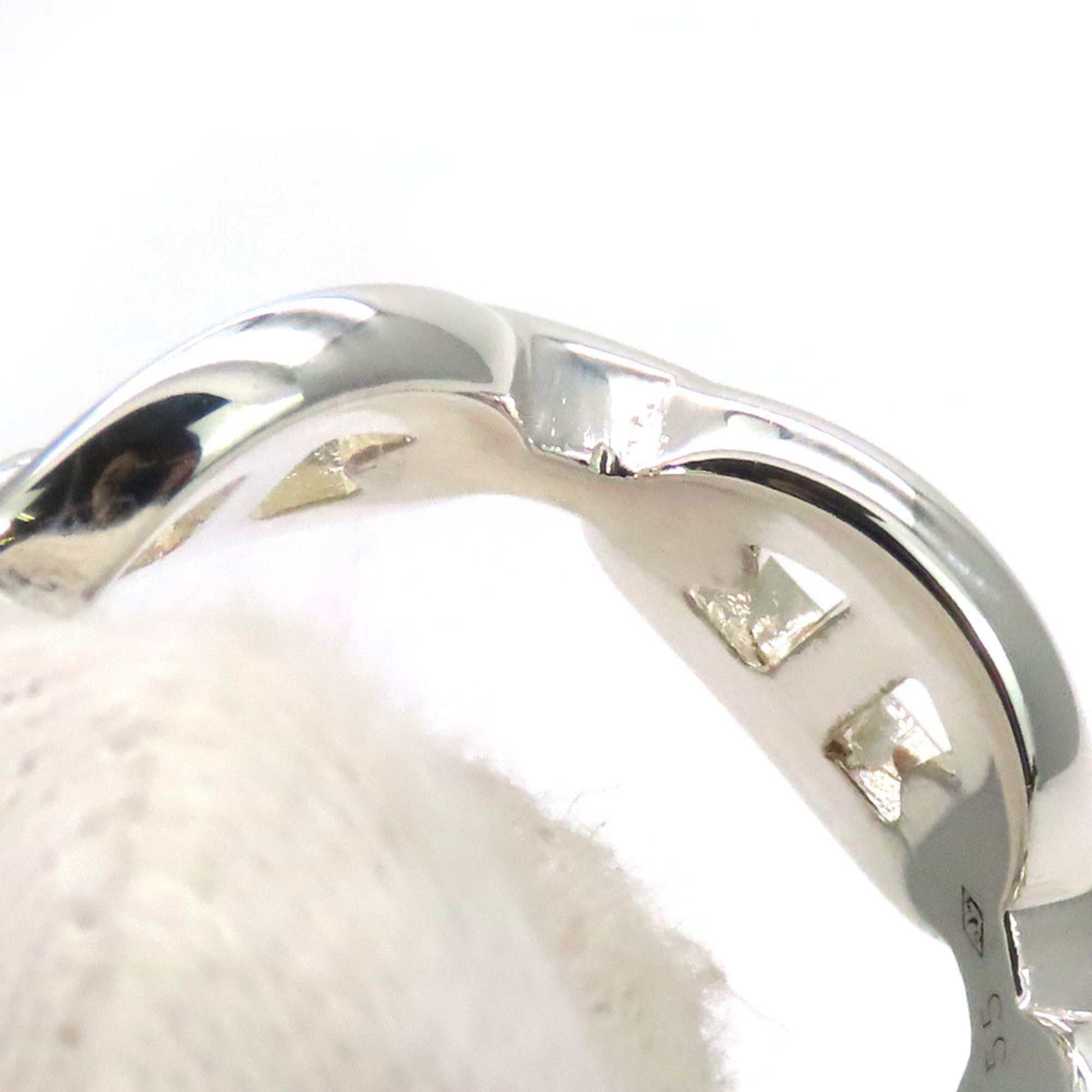 Hermes Ring Chaine d'Ancre Anchaîne 55 Silver 925 Approx. 5.5g Japanese size approx. Women's HERMES