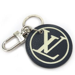 Louis Vuitton Keychain Porte-Cle MP2082 Taurillon Initial Leather Navy White Accessories Women Men LOUIS VUITTON