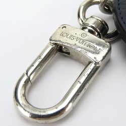 Louis Vuitton Keychain Porte-Cle MP2082 Taurillon Initial Leather Navy White Accessories Women Men LOUIS VUITTON