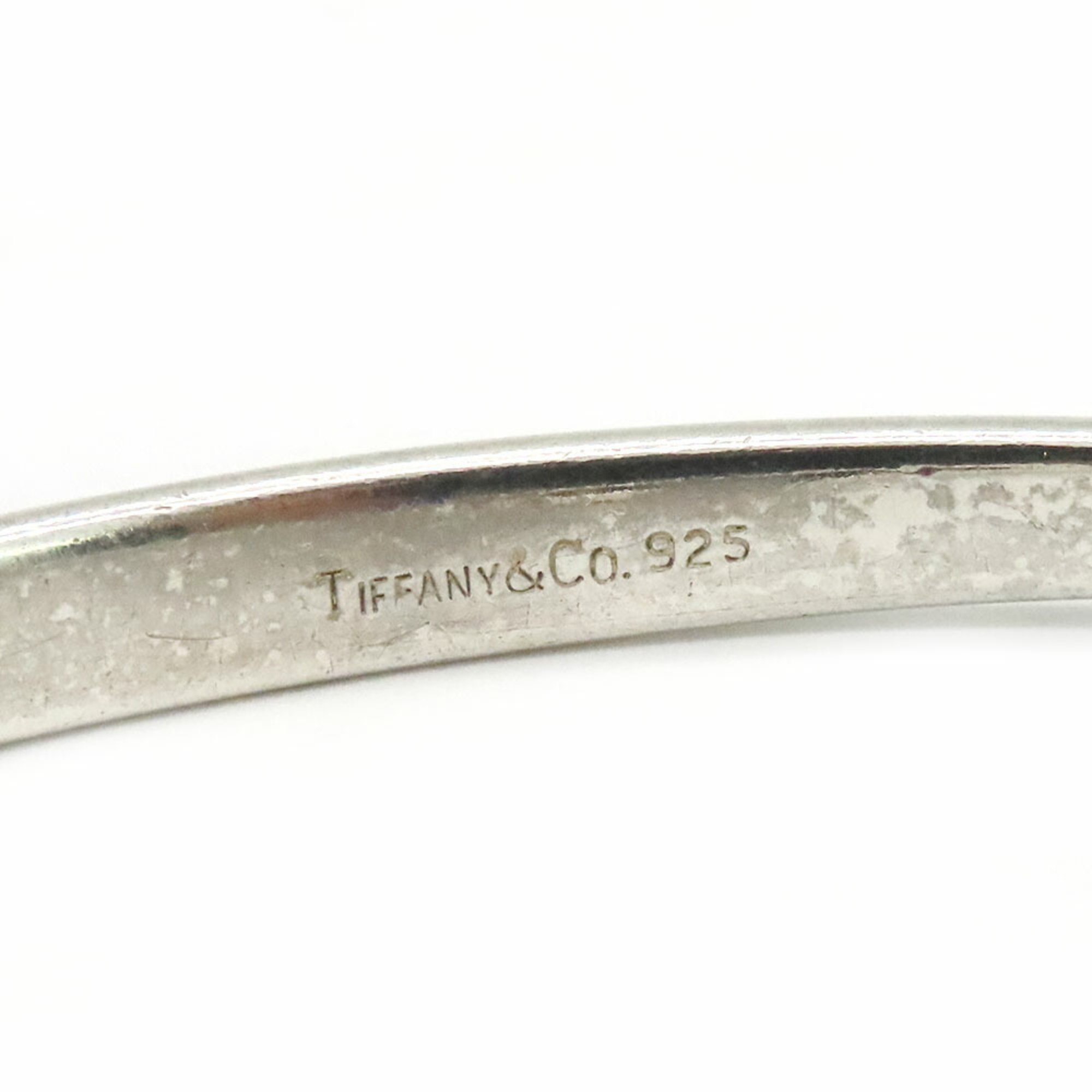 Tiffany bangle, double loop, 925 silver, approx. 14.4g, silver bracelet, accessory, women's, TIFFANY&Co.