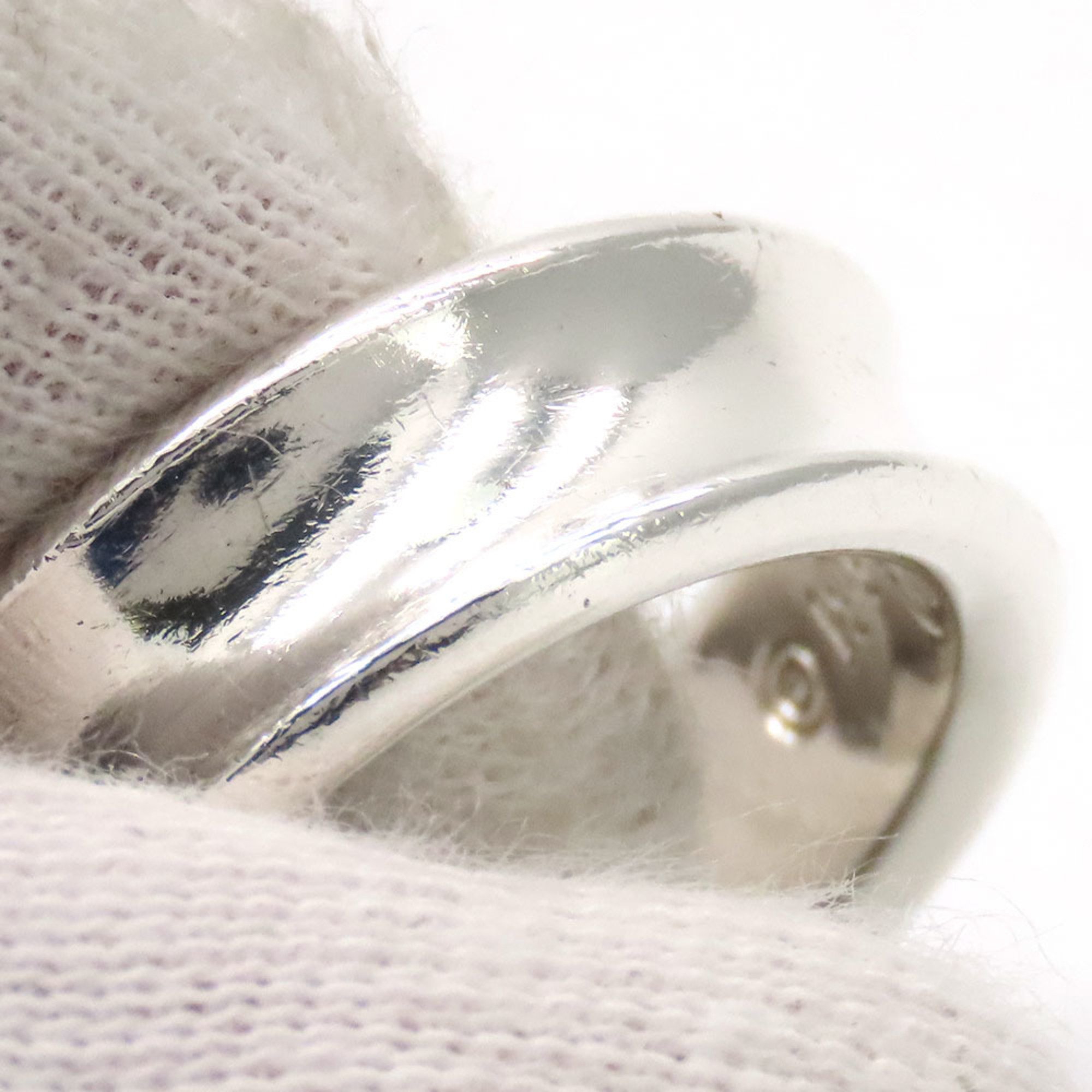 Tiffany Ring Narrow 1837 Silver 925 Approx. 7.1g #10.5 Women's TIFFANY&Co.