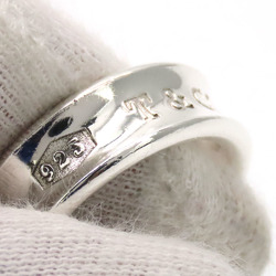 Tiffany Ring Narrow 1837 Silver 925 Approx. 7.1g #10.5 Women's TIFFANY&Co.