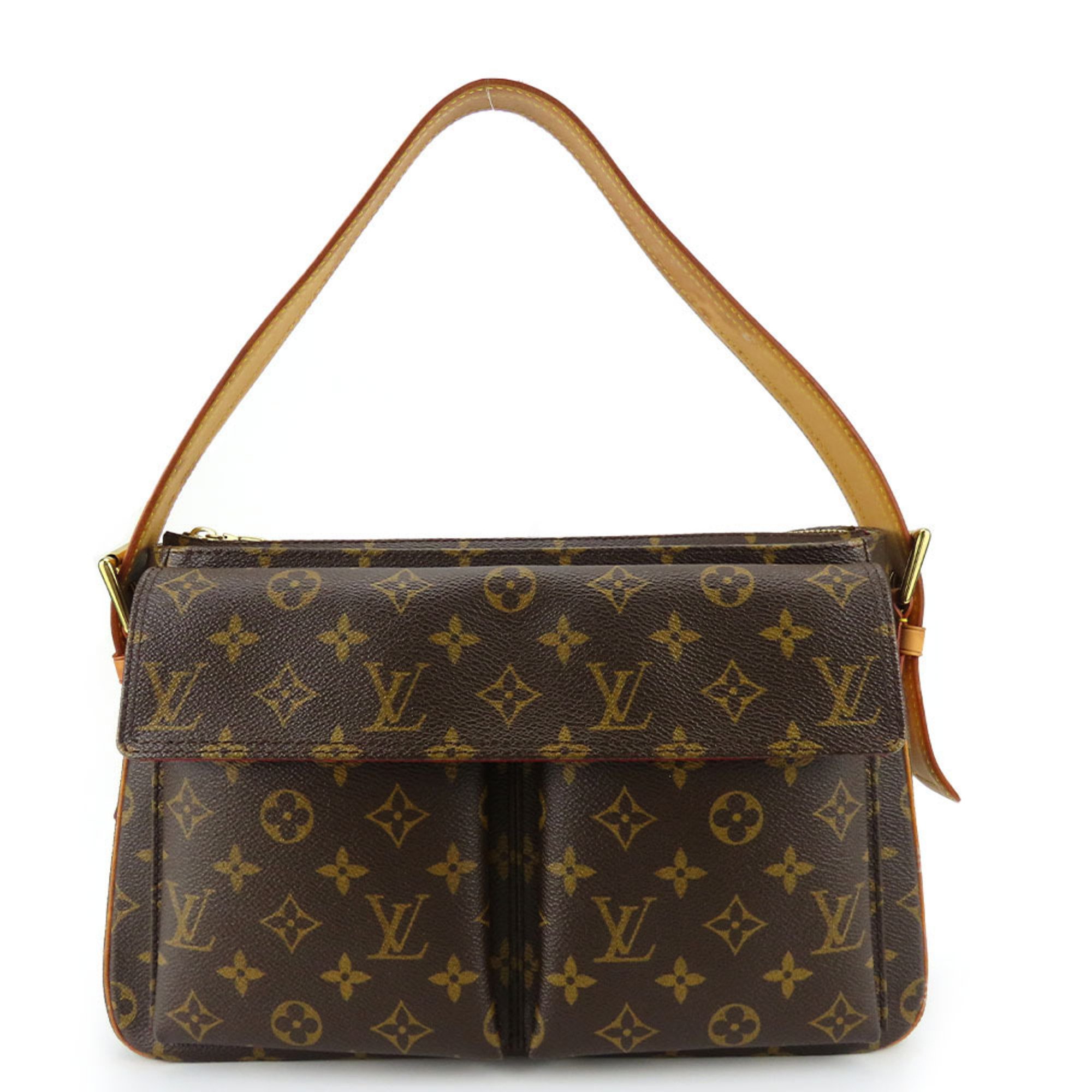 Louis Vuitton Shoulder Bag Vivacite GM M51163 Monogram Brown Women's LOUIS VUITTON