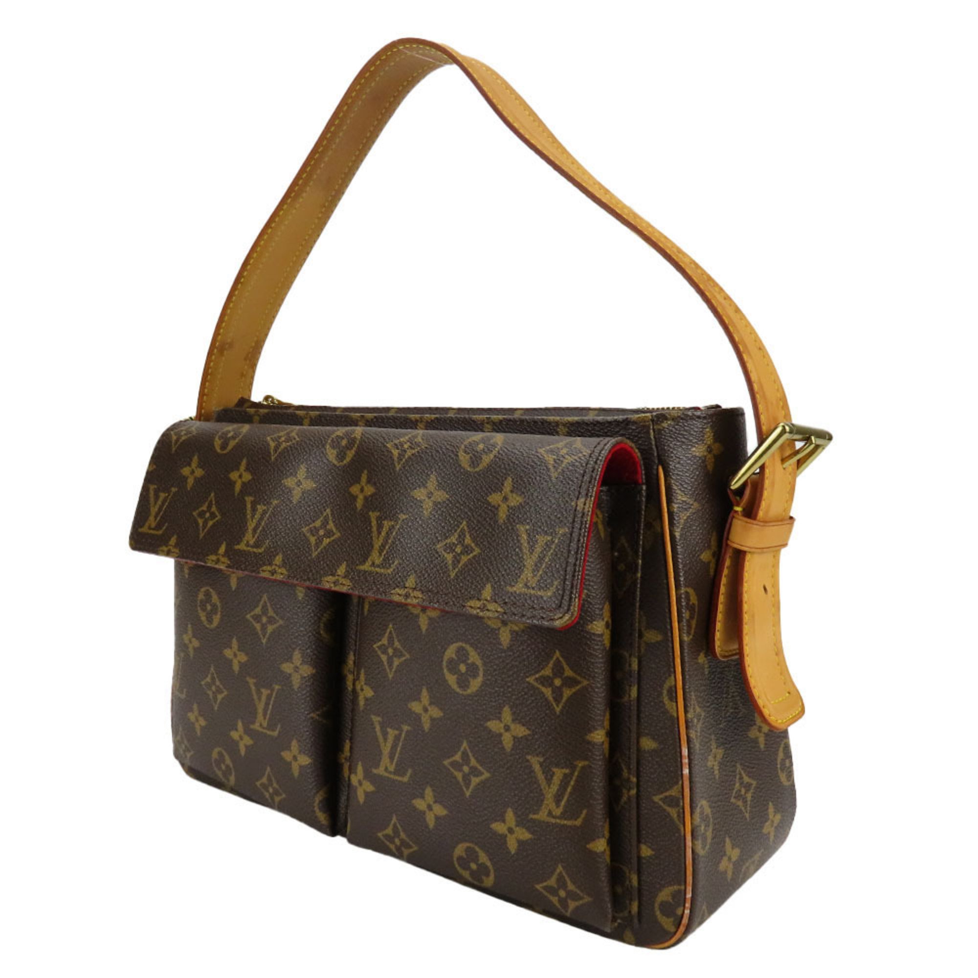 Louis Vuitton Shoulder Bag Vivacite GM M51163 Monogram Brown Women's LOUIS VUITTON