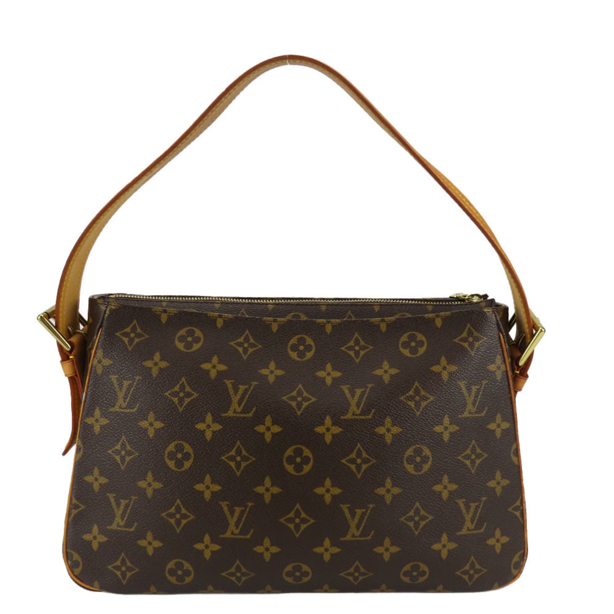 Louis Vuitton Shoulder Bag Vivacite GM M51163 Monogram Brown Women's LOUIS VUITTON