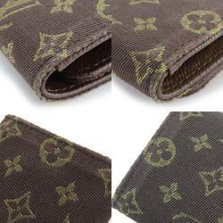 Louis Vuitton Key Case Multicle 4 M92431 Monogram Run Ebene Brown Accessories Women's LOUIS VUITTON