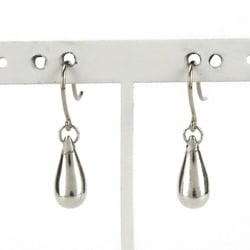 Tiffany & Co. Teardrop Earrings, 925 Silver, Approx. 3.8g, Elsa Peretti, Women's, TIFFANY