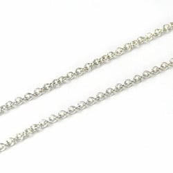 Tiffany Necklace Small Cross Silver 925 Approx. 2.4g Elsa Peretti Women's TIFFANY&Co.