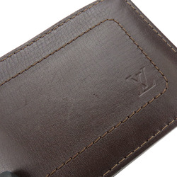 Louis Vuitton Bi-fold Wallet Porto Bier 6 Carte Credit M92074 Utah Cafe Accessories Men's LOUIS VUITTON