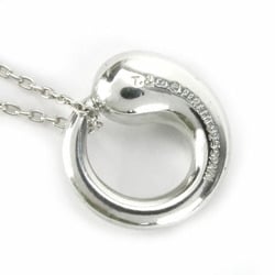 Tiffany Necklace Eternal Circle Silver 925 Approx. 3.3g Elsa Peretti Women's TIFFANY&Co.