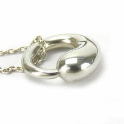 Tiffany Necklace Eternal Circle Silver 925 Approx. 3.3g Elsa Peretti Women's TIFFANY&Co.