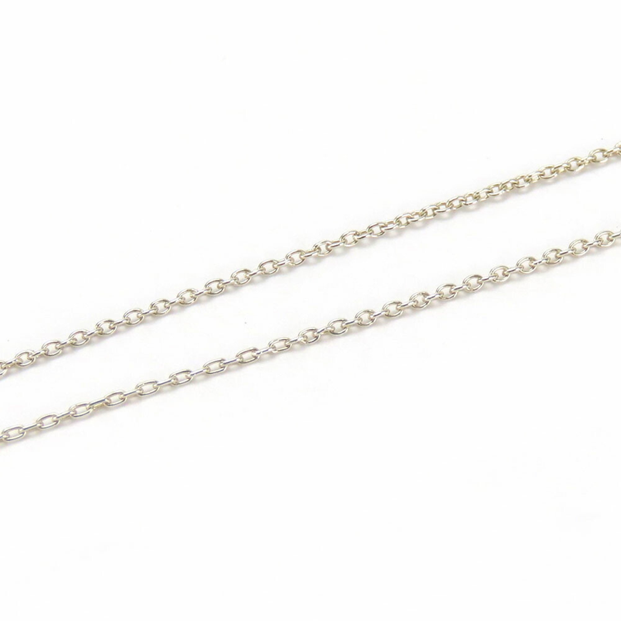 Tiffany Necklace Eternal Circle Silver 925 Approx. 3.3g Elsa Peretti Women's TIFFANY&Co.