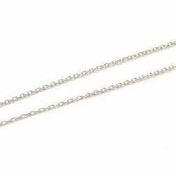 Tiffany Necklace Eternal Circle Silver 925 Approx. 3.3g Elsa Peretti Women's TIFFANY&Co.