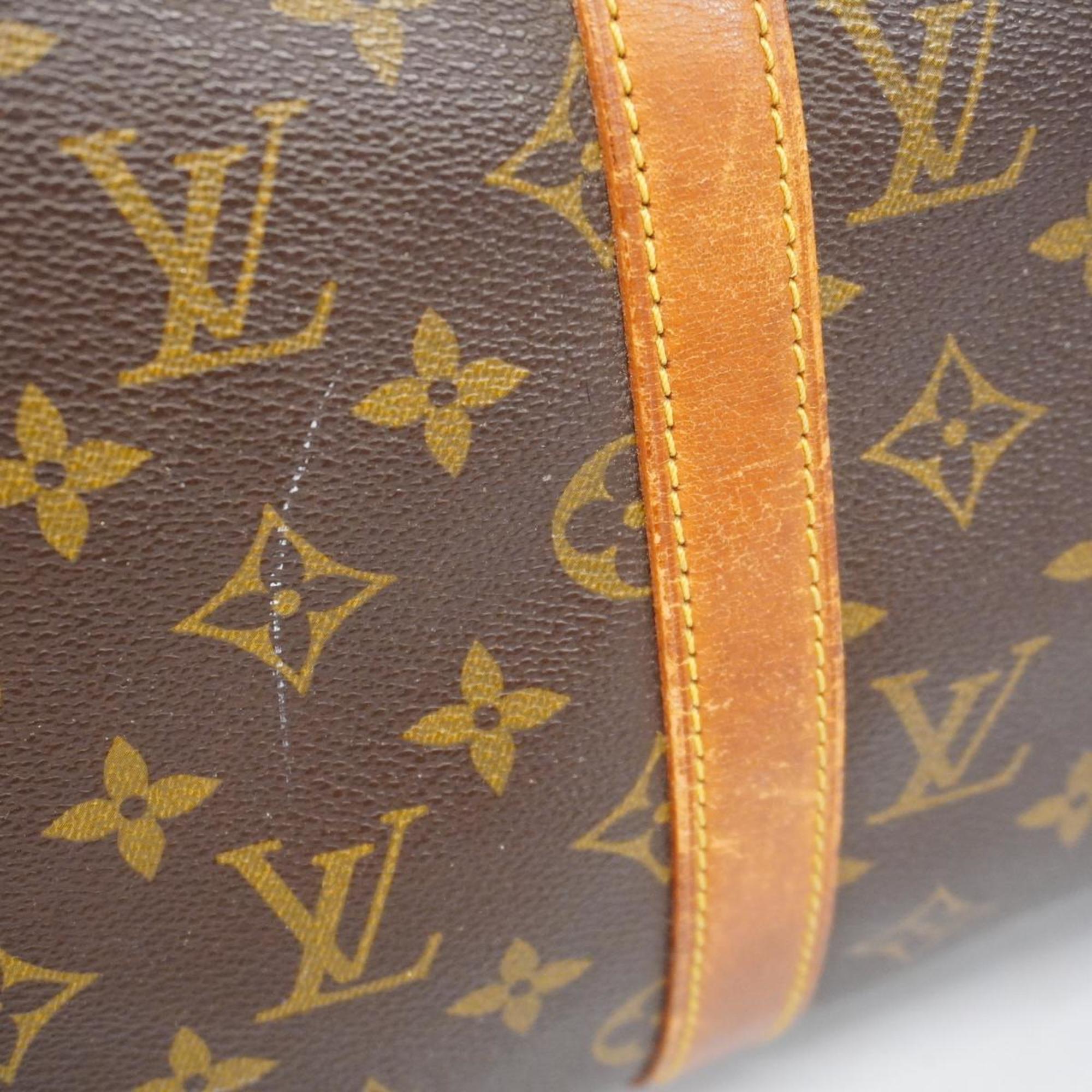 Louis Vuitton Boston Bag Monogram Flanery 50 M51116 Brown Men's Women's