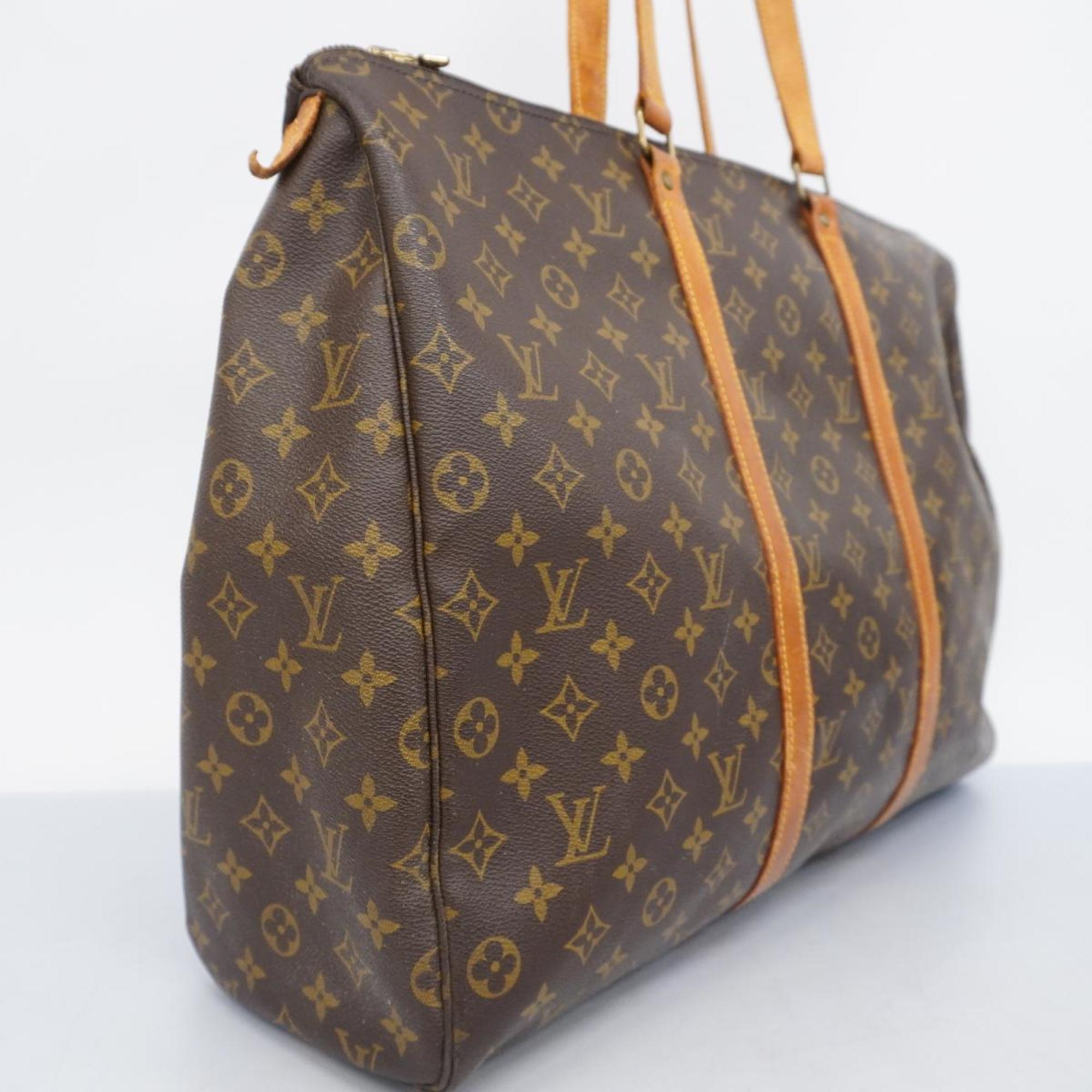 Louis Vuitton Boston Bag Monogram Flanery 50 M51116 Brown Men's Women's