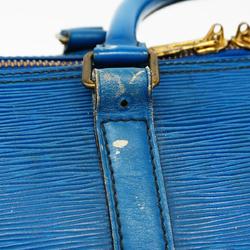 Louis Vuitton Boston Bag Epi Keepall 50 M42965 Toledo Blue Men's Women's