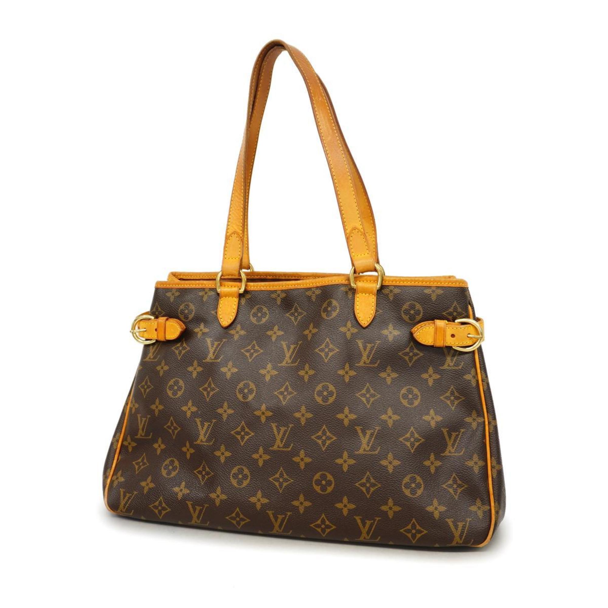 Louis Vuitton Tote Bag Monogram Batignolles Horizontal M51154 Brown Women's