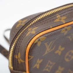 Louis Vuitton Shoulder Bag Monogram Danube M45266 Brown Ladies