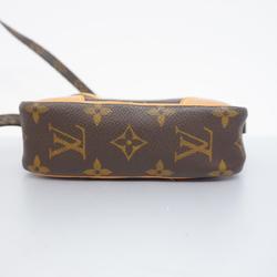 Louis Vuitton Shoulder Bag Monogram Danube M45266 Brown Ladies