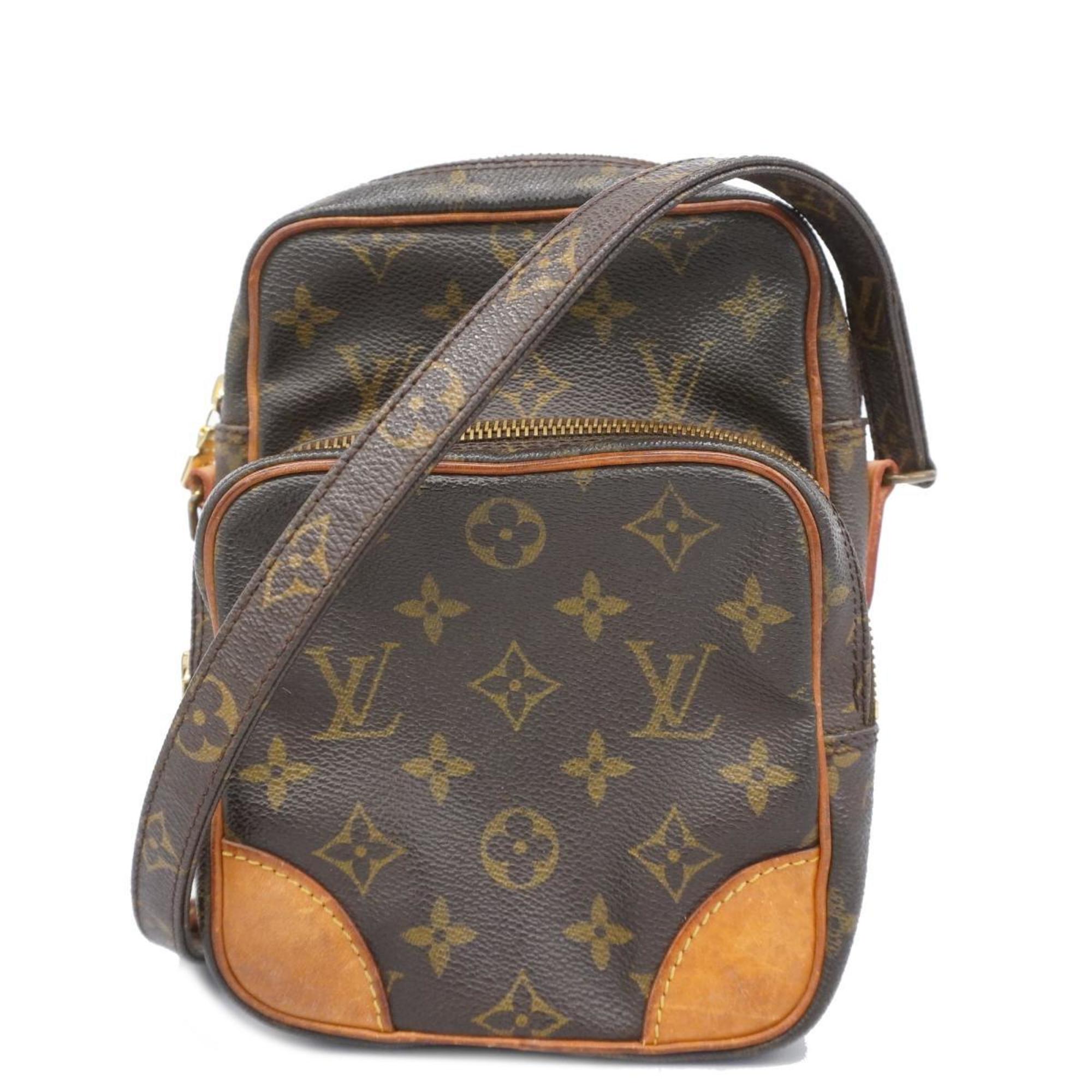 Louis Vuitton Shoulder Bag Monogram Amazon M45236 Brown Ladies