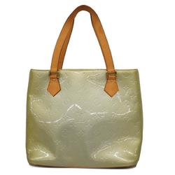 Louis Vuitton Tote Bag Vernis Houston M91053 Green Ladies