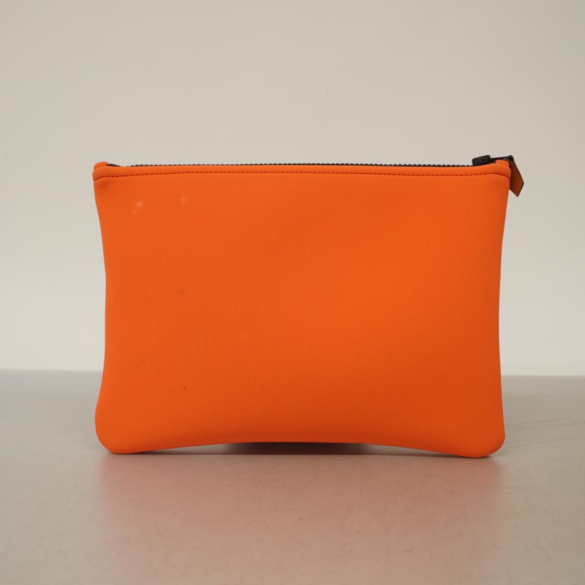 Hermes Pouch Neoban Kanoe MM Nylon Grenadine Women's