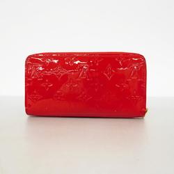 Louis Vuitton Long Wallet Vernis Zippy M90200 Cerise Ladies