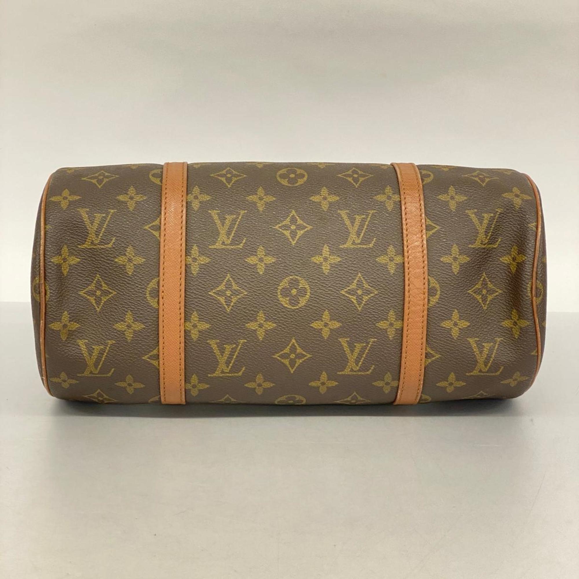 Louis Vuitton handbag Monogram Papillon 30 M51385 Brown ladies