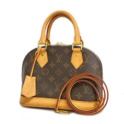 Louis Vuitton Handbag Monogram Alma BB M53152 Brown Ladies