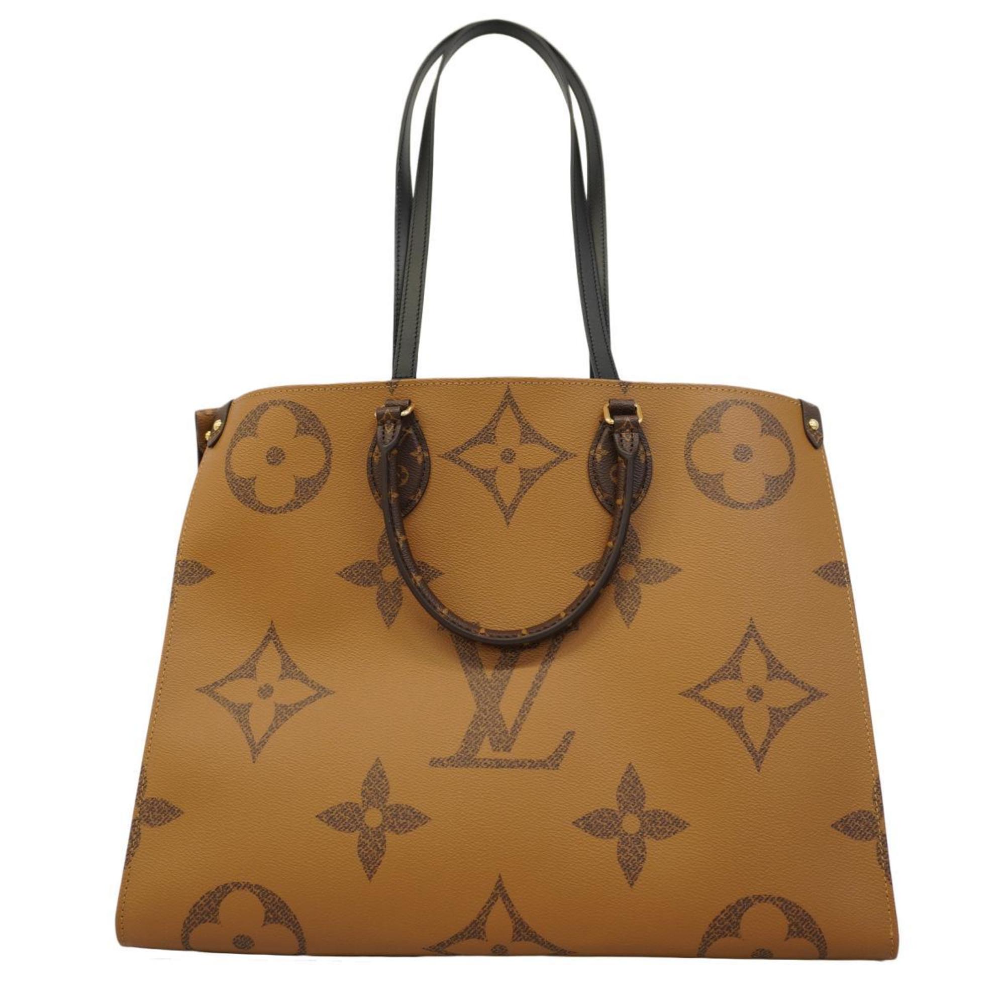 Louis Vuitton Tote Bag Monogram Giant On the Go GM M45320 Brown Women's