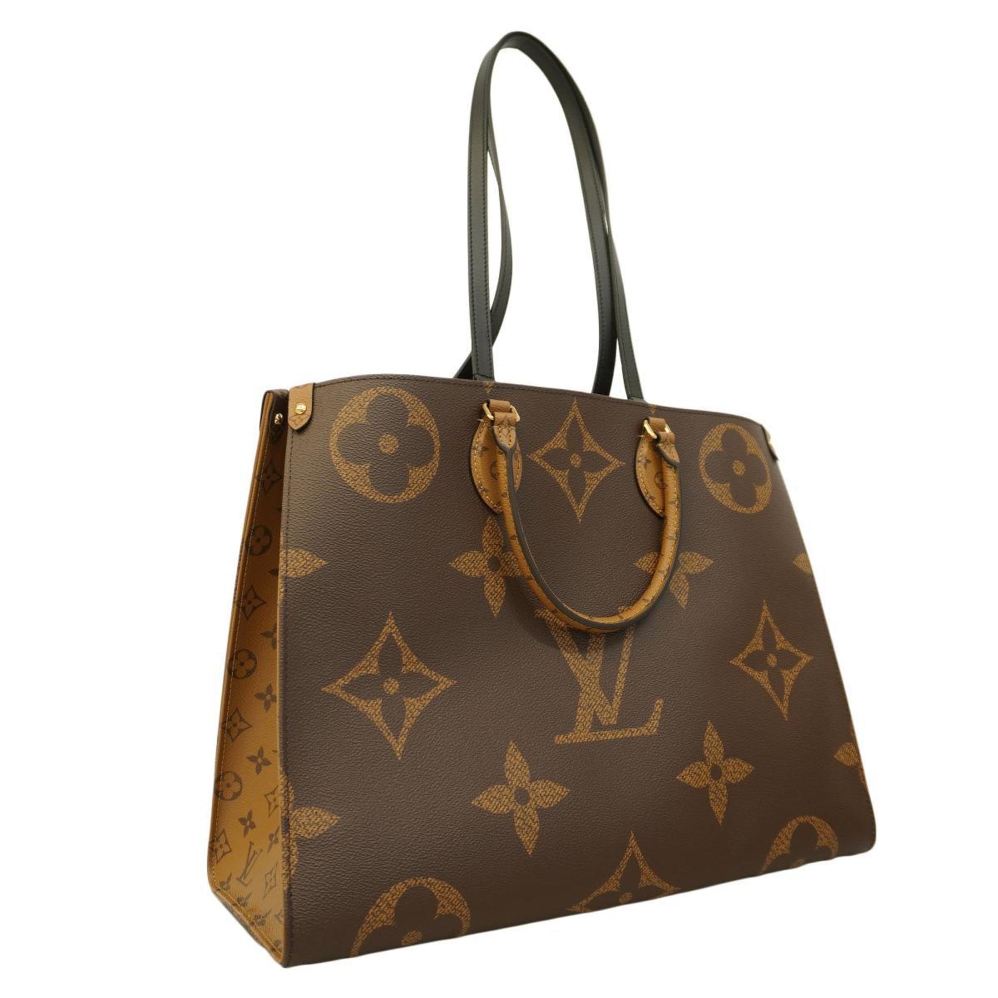 Louis Vuitton Tote Bag Monogram Giant On the Go GM M45320 Brown Women's