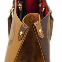 Louis Vuitton Tote Bag Monogram Giant On the Go GM M45320 Brown Women's