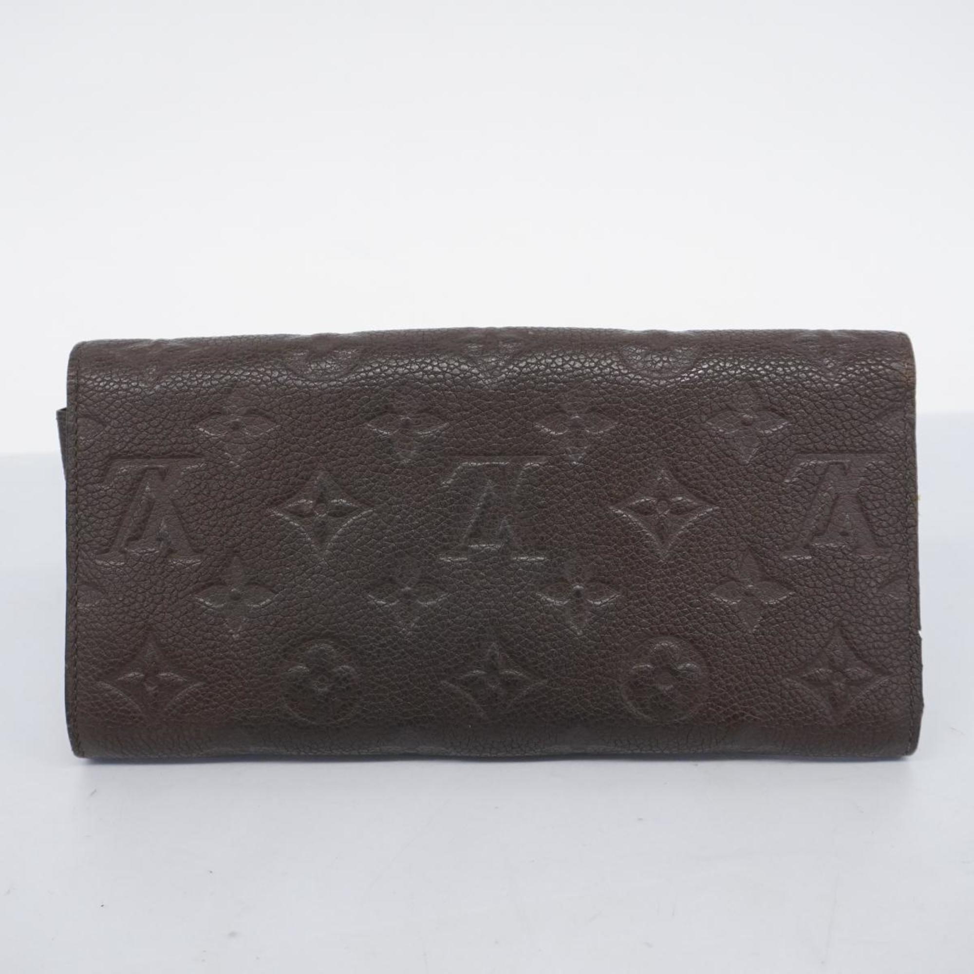 Louis Vuitton Long Wallet Monogram Empreinte Portefeuille Curieuse M60389 Tail Ladies