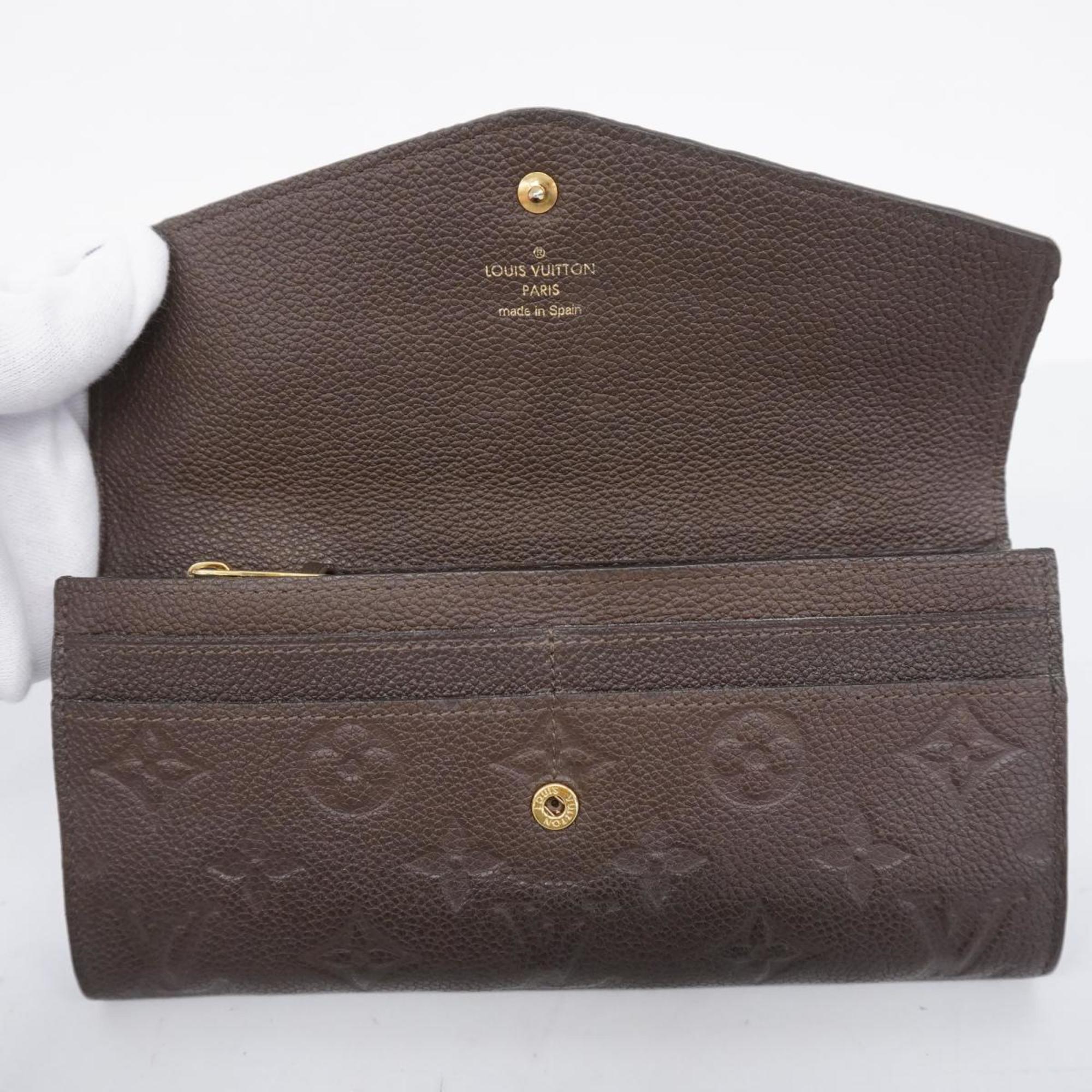 Louis Vuitton Long Wallet Monogram Empreinte Portefeuille Curieuse M60389 Tail Ladies