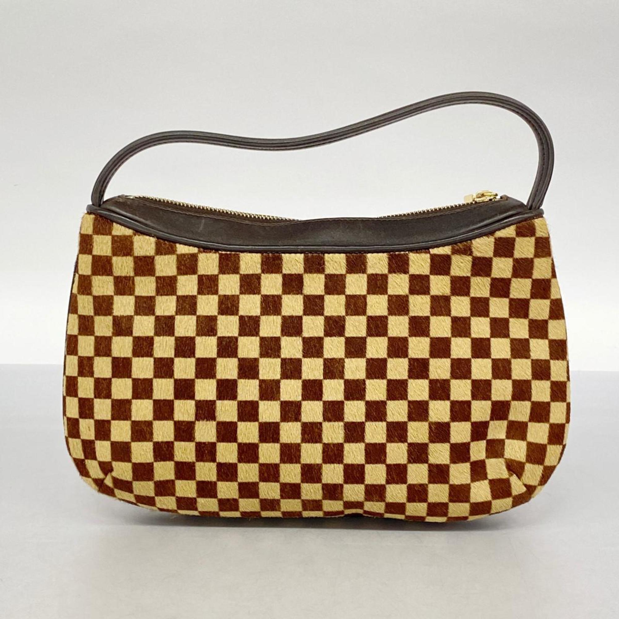 Louis Vuitton Handbag Damier Sauvage Tiger M92132 Brown Ladies