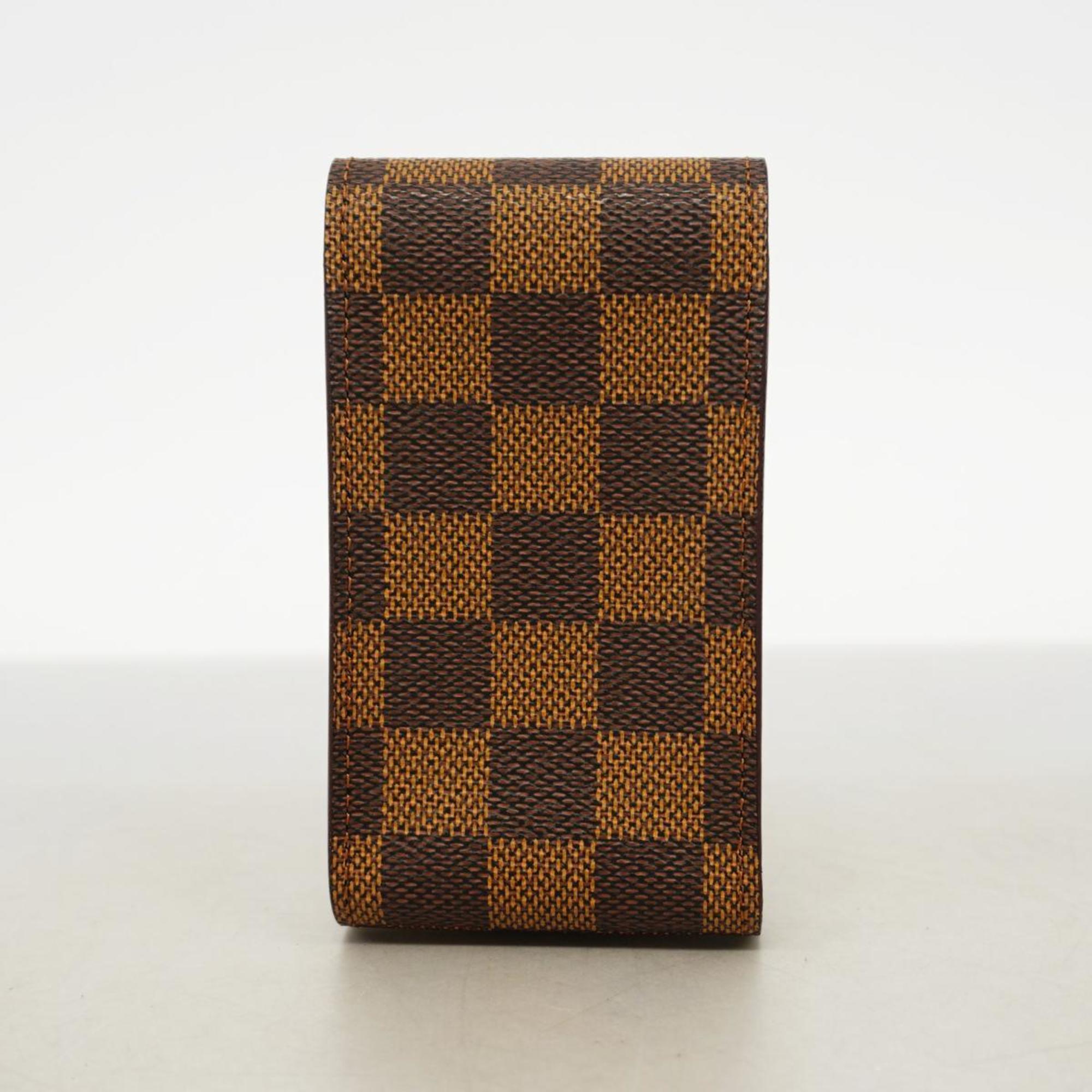 Louis Vuitton Cigarette Case Damier Etui N63024 Ebene Men's Women's