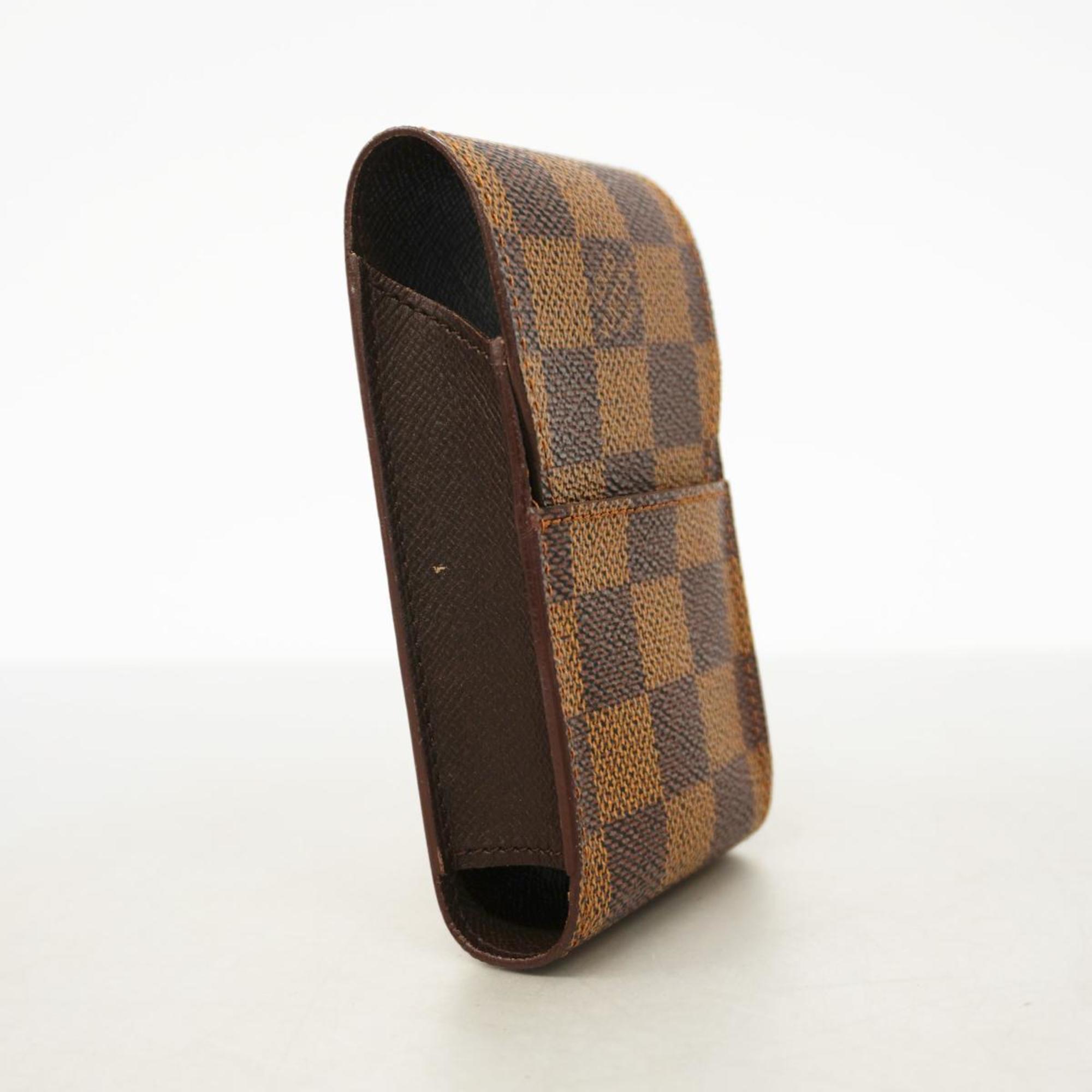 Louis Vuitton Cigarette Case Damier Etui N63024 Ebene Men's Women's