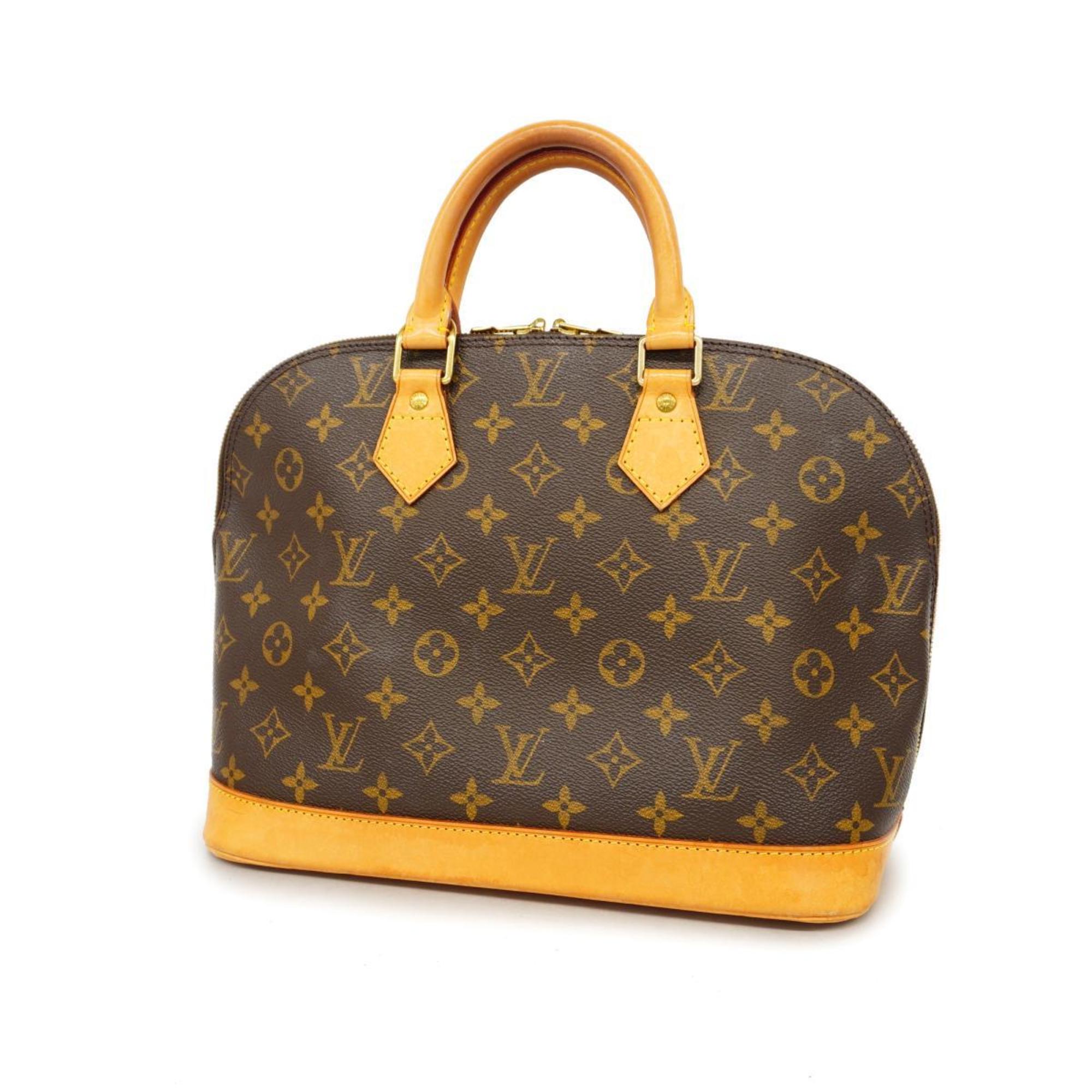 Louis Vuitton handbag Monogram Alma M51130 brown ladies