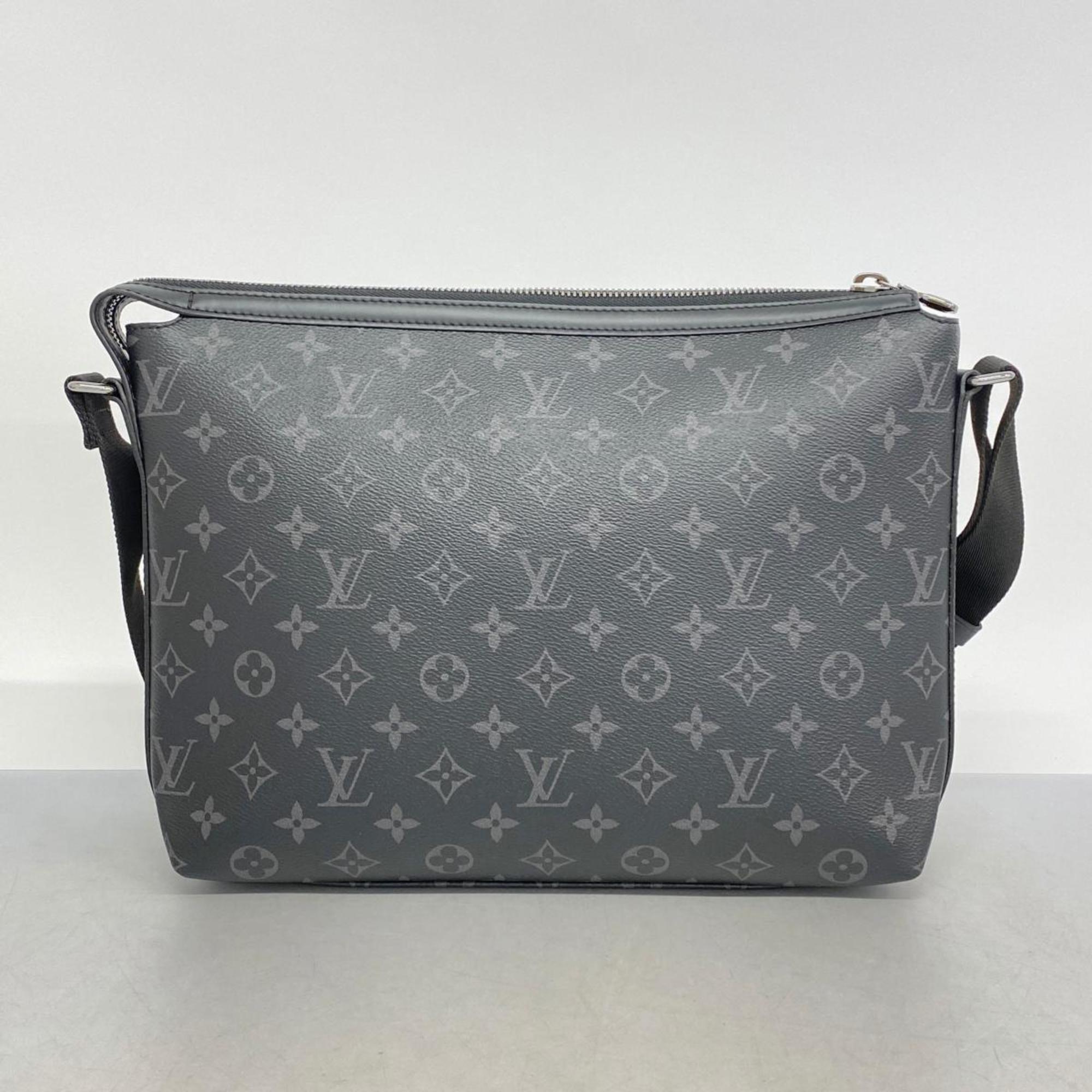 Louis Vuitton Shoulder Bag Monogram Eclipse Odysse PM M44223 Black Men's